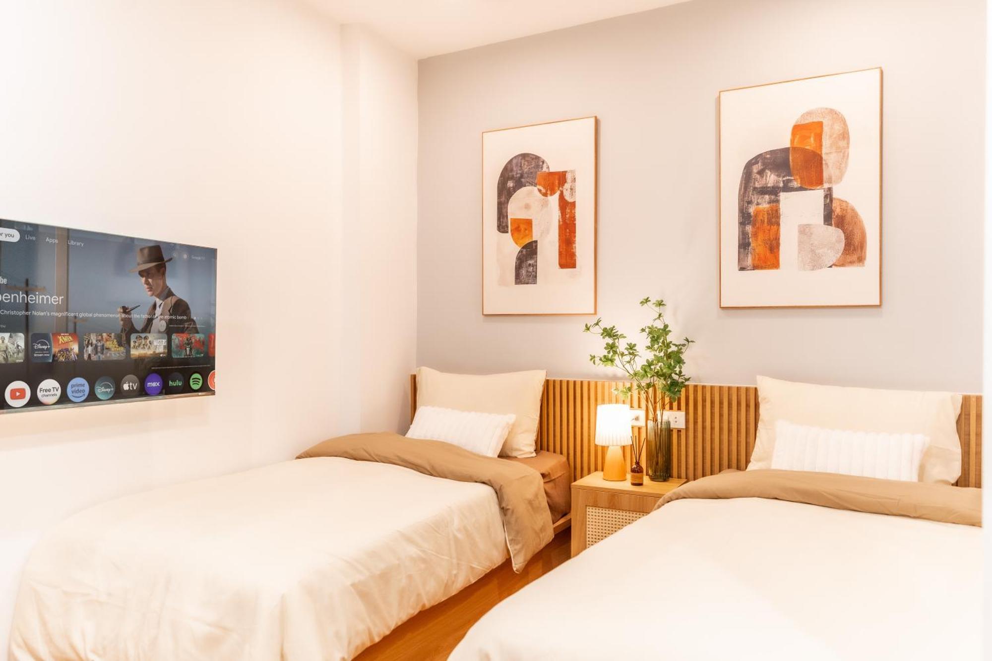 Brand-new Minimal 4private Bedrooms Urban Quarter *